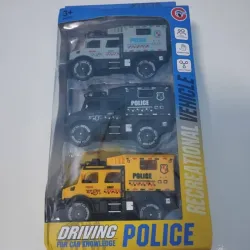 Set carros de policía