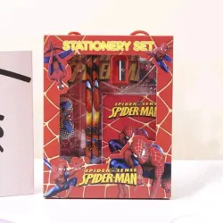 Set escolar temática Spiderman