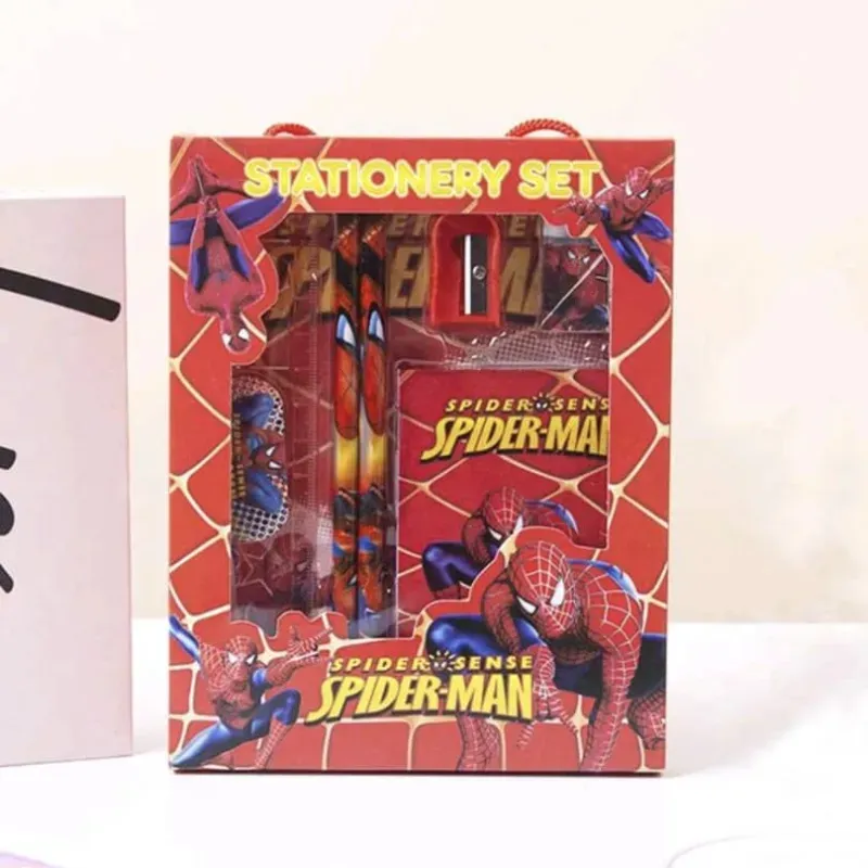 Set escolar temática Spiderman