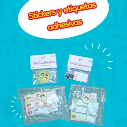 Stickers y etiquetas adhesivas