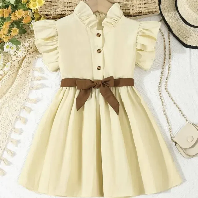 Vestido beige elegante
