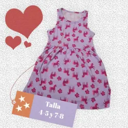 Vestido lila 🦄