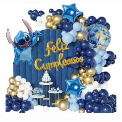 Set de globos grandes de stich