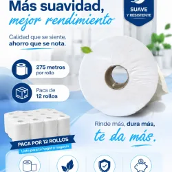 Papel Minijumb Rollo 275 mts