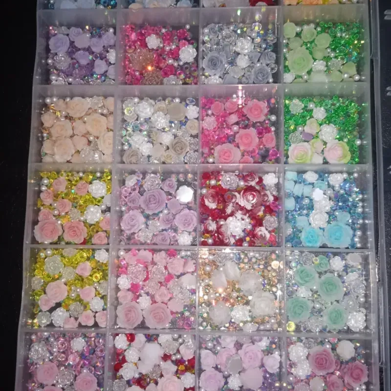 💥CAJA DE ROSAS🌹 Y BALINES 🤩