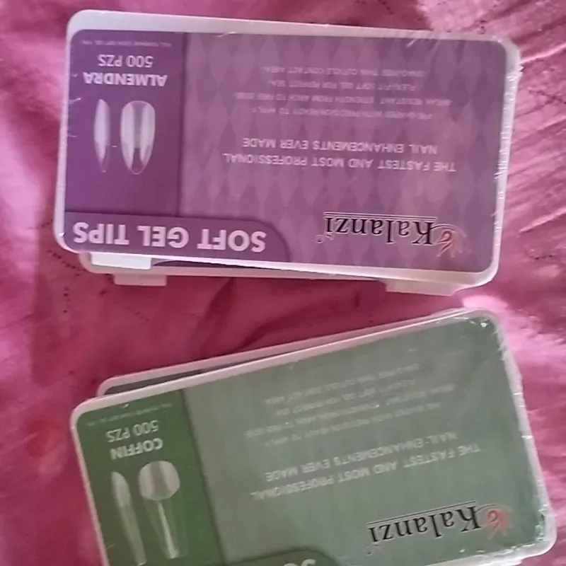 CAJAS de 500 TIPS CLEAR 💅