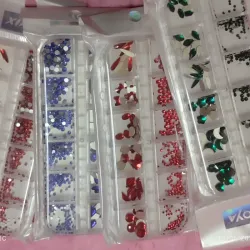 CAJAS DE PIEDRAS JOYAS CRISTAL