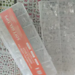 Cajas uñas soff gel puntas