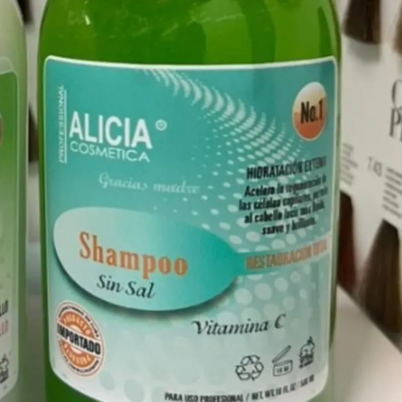 CHAMPÚ ALICIA,SIN SAL 