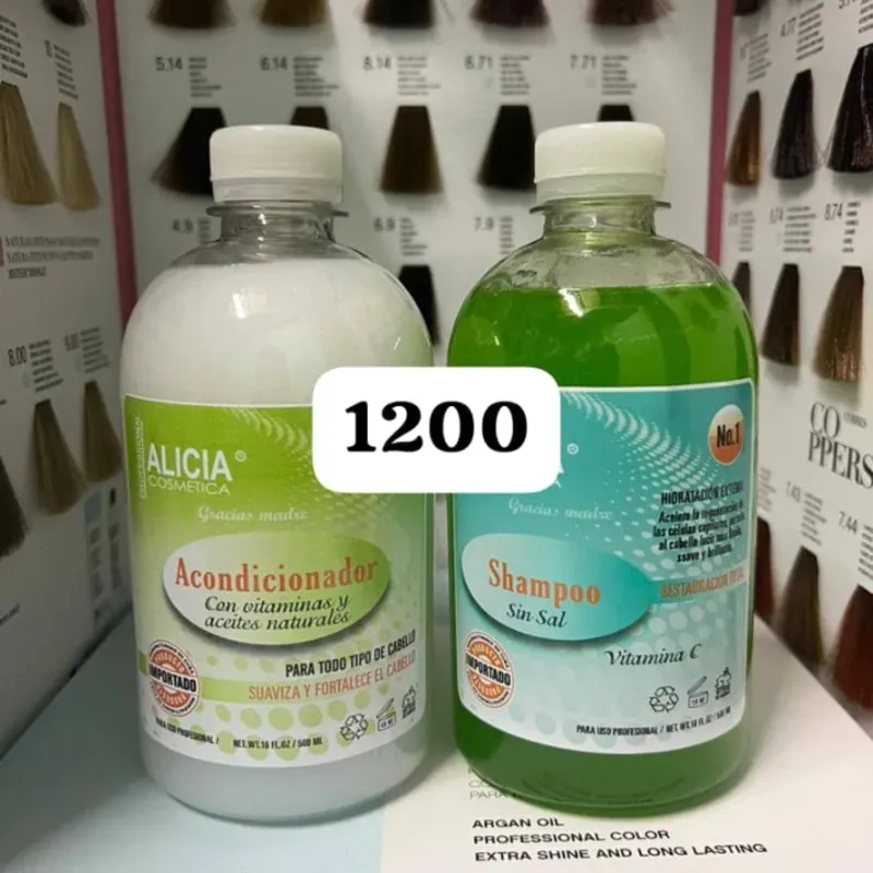Champú c/ acondicionador "ALICIA "