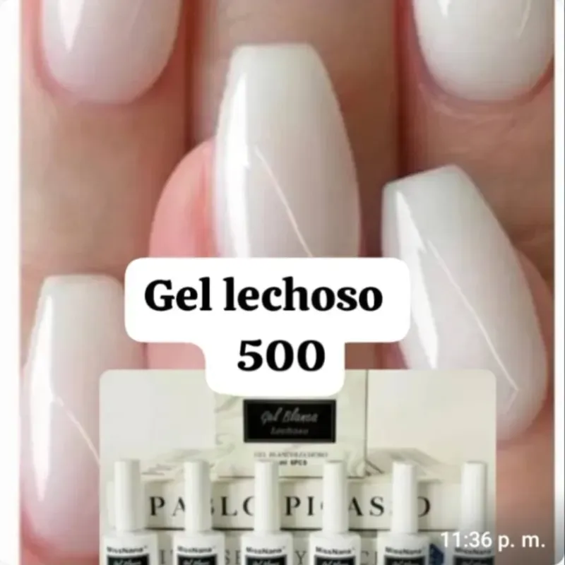 Gel Blanco Lechoso 