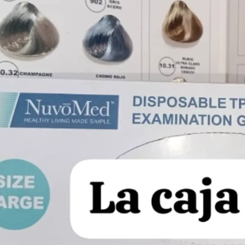 Cajas de GUANTES de LATEX 🤗 LATEX **
