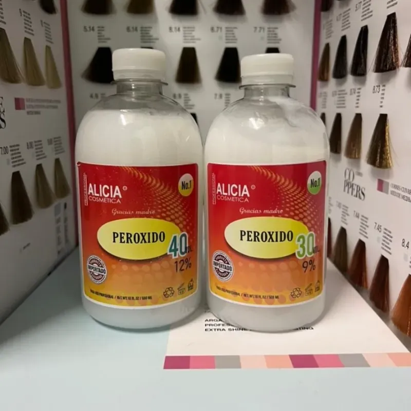 PERÓXIDO ALICIA POMOS CELLADOS DE: 30/40 VOLUMEN 