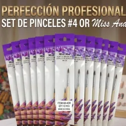 Pinceles de Rellenar productos de ACRÍLICO 