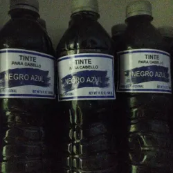 PINTAS de TINTE NEGRO AZUL 💙 GEL