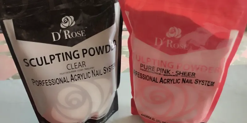 POLVOS DE RELLENO CLEAR Y PINK TRASLUCIDO 