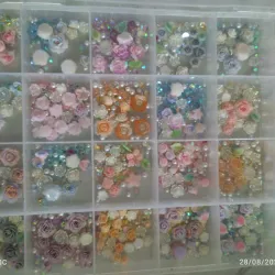 ROSAS con PIEDRAS y BALINES (× ESPACIO)