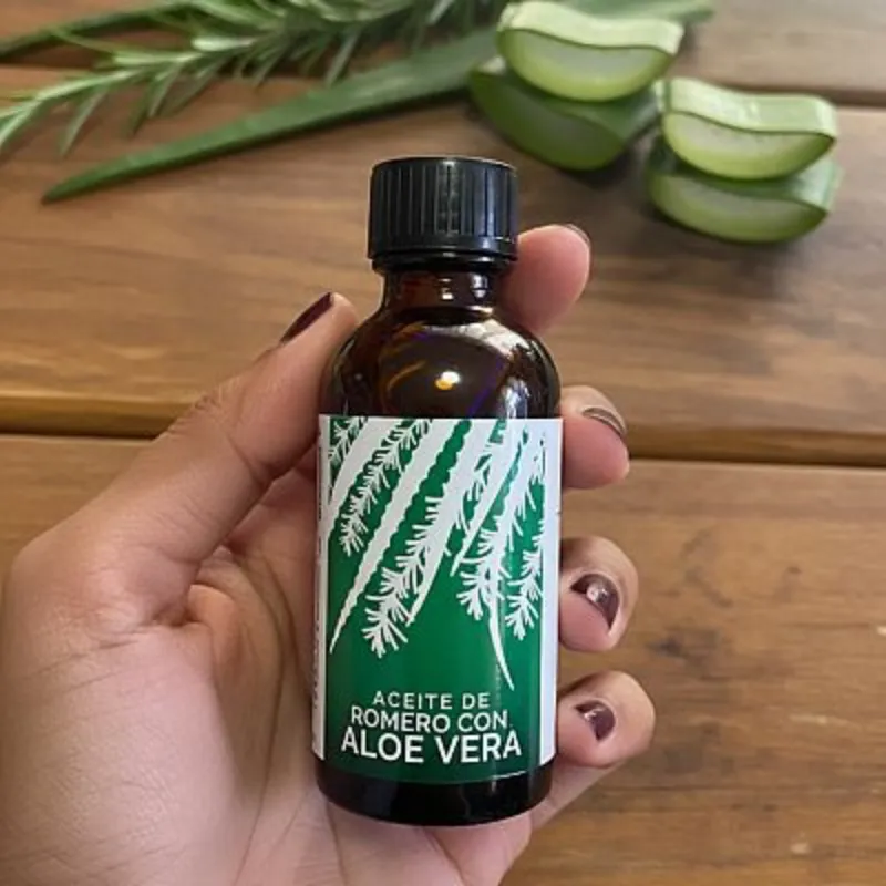 ACEITE DE ROMERO CON ALOE VERA 30ML