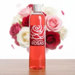 Gel de baño de Rosas