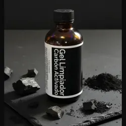 Gel Facial Limpiador de Carbón Activado