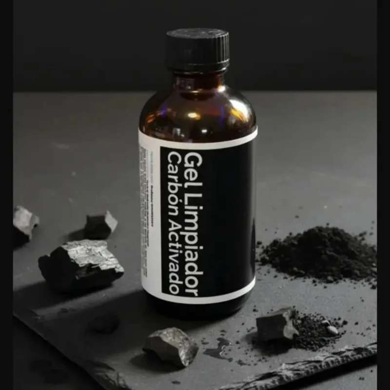 Gel Facial Limpiador de Carbón Activado