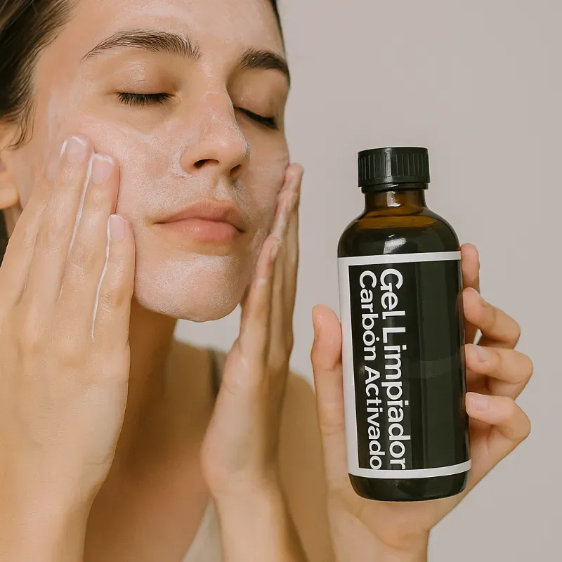 Gel Facial Limpiador de Carbón Activado