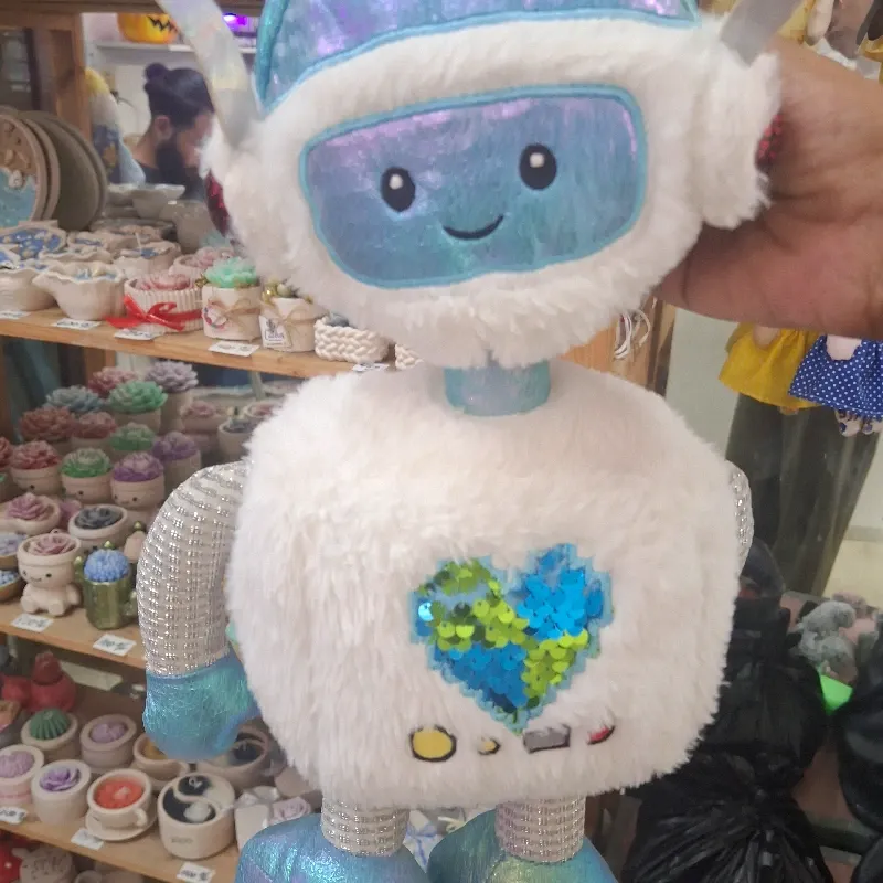 Peluche Robot Azul