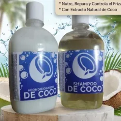 Shampoo y Acondicionador de Coco