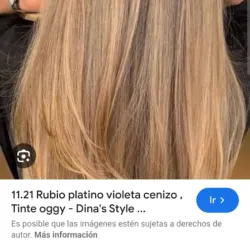 11.21 Rubio platino ceniso Intenso 