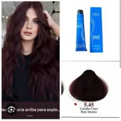 5.45 castaño claro rojo intenso 