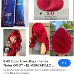 8.45 Rubio claro Rojo Intenso 