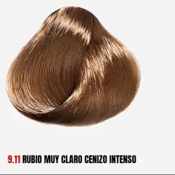 9.11 Rubio muy claro ceniso intenso 