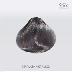Shot 9.9 plata metalico 