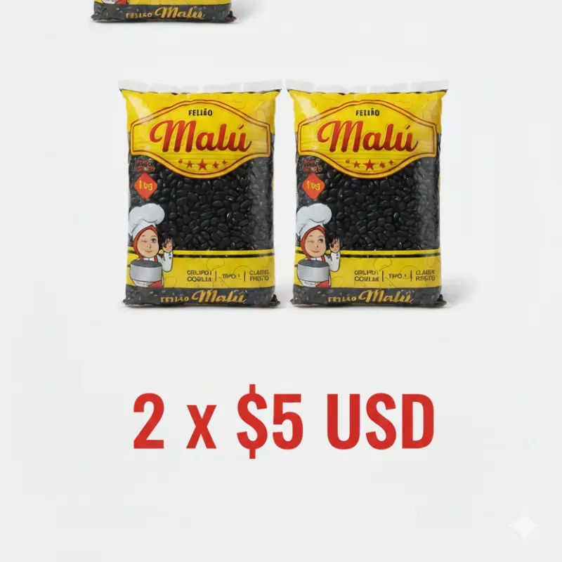 Frijoles negros 2 kg 