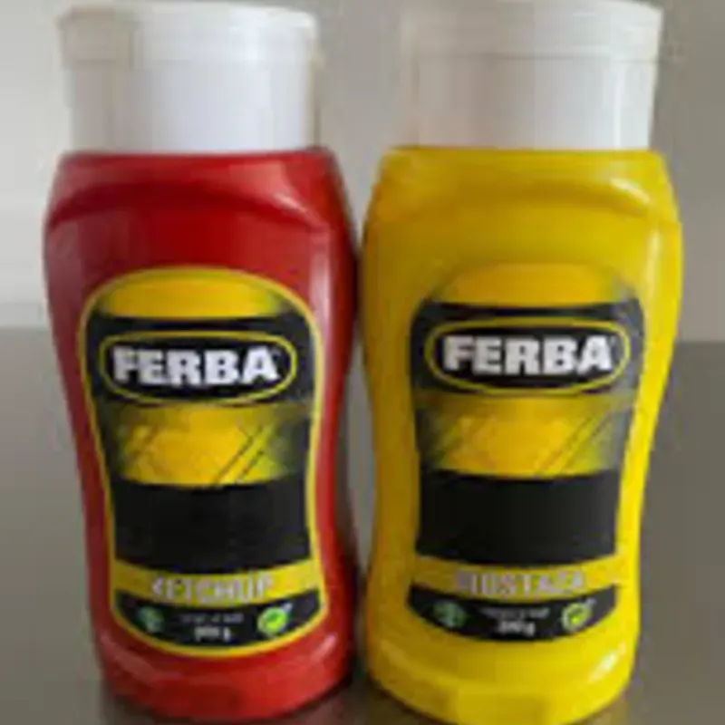 Juego de ketchup y mostaza 