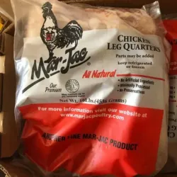 Paquete de pollo 10 libras 