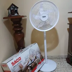 Ventilador recargable marca saco