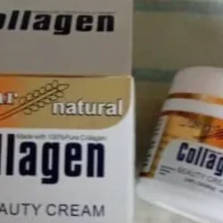 Crema facial de colágeno