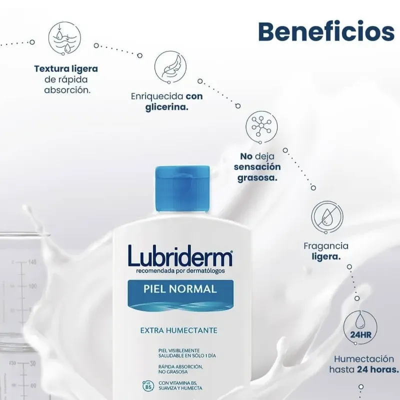 Lubriderm Humectación Diaria 200 mL