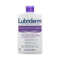 Lubriderm Protección Solar FPS 15  200 mL