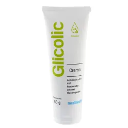 Glicolic. Crema facial hidratante y restaurador cutáneo.