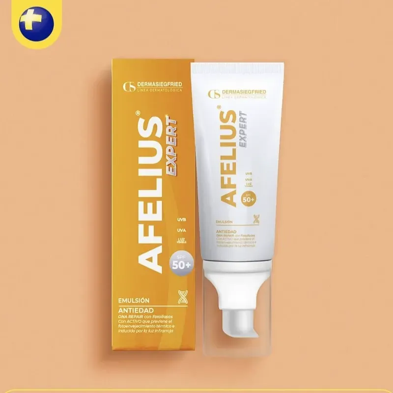 Protector solar Afelius Expert Antiedad SPF 50+ 