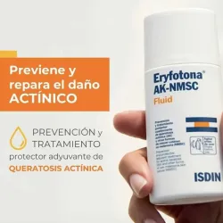 Protector solar para la AK y otras formas de NMSC