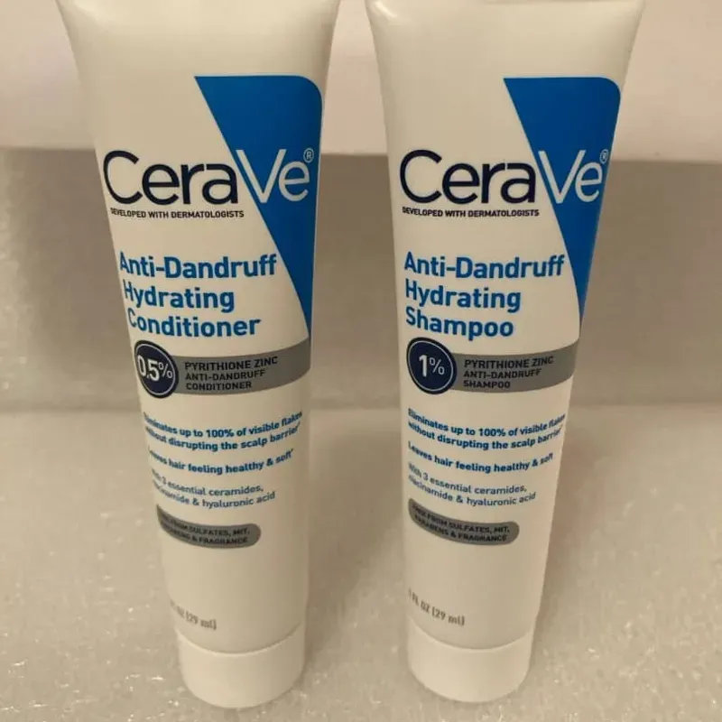 Combo de Champú y Acondicionador CeraVe Hidratante y Anticaspa
