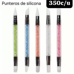 Punteros doble d silicona