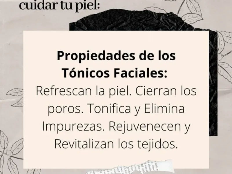 Tónicos Faciales