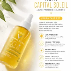 Agua de protección solar Vichy