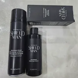 Dúo de espuma de afeitar y shampoo 