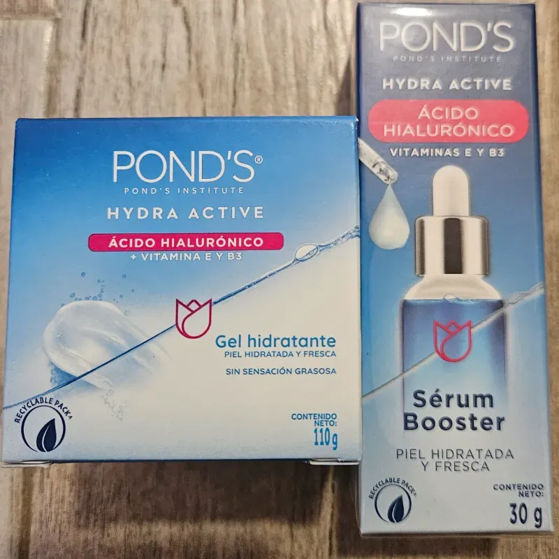 💦Kit Hydra Active Serum y Gel Hidratante Pond's