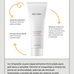 Limpiadora facial de caléndula 